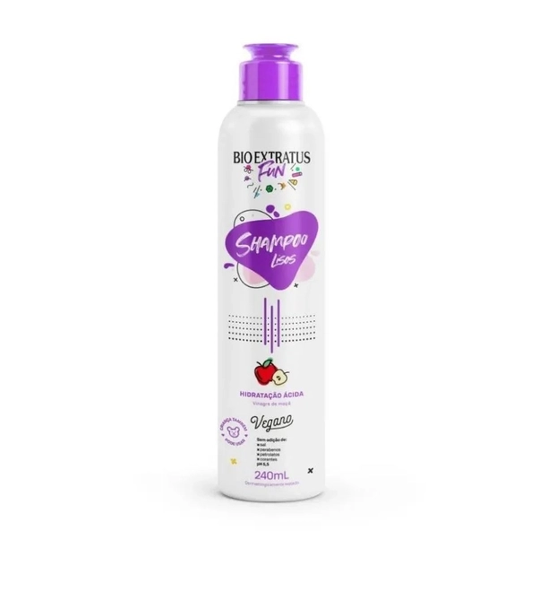 Shampoo Fun Hidratação Ácida Vinagre de Maçã 240ml