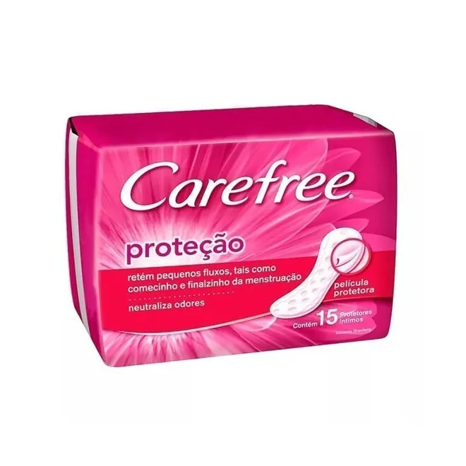Protetor Dia Johnsons Carefre C/15Unidades