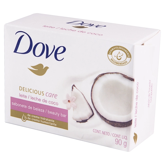 Sabonete Dove Leite De Côco 90G