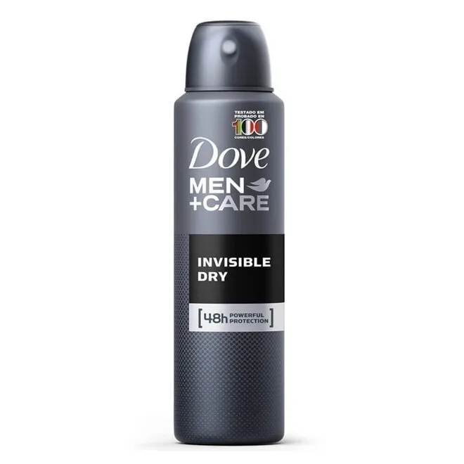 Desodorante Aerosol Men+Care Invisible Dry Dove 150Ml