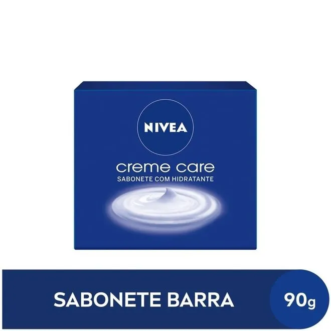Sabonete Barra Hidratante Nivea Creme Care 90g