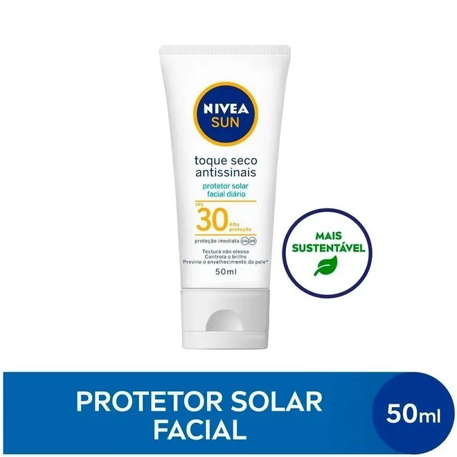 Protetor Solar Nivea Sun Fps 30 Antissinais 50ml