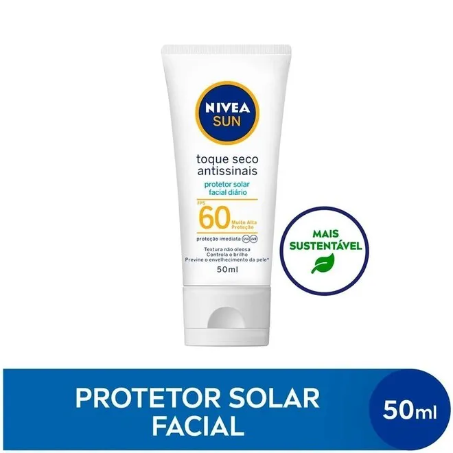 Protetor Solar Nivea Antiss Fps60 50Ml