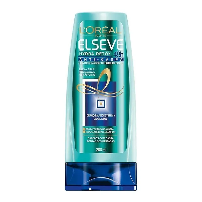 Condicionador Elseve Hydra Detox Anti-Caspa 200ml