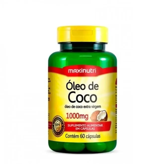 Oleo de Linhaça 1000mg 60 Capsulas - MAXINUTRI