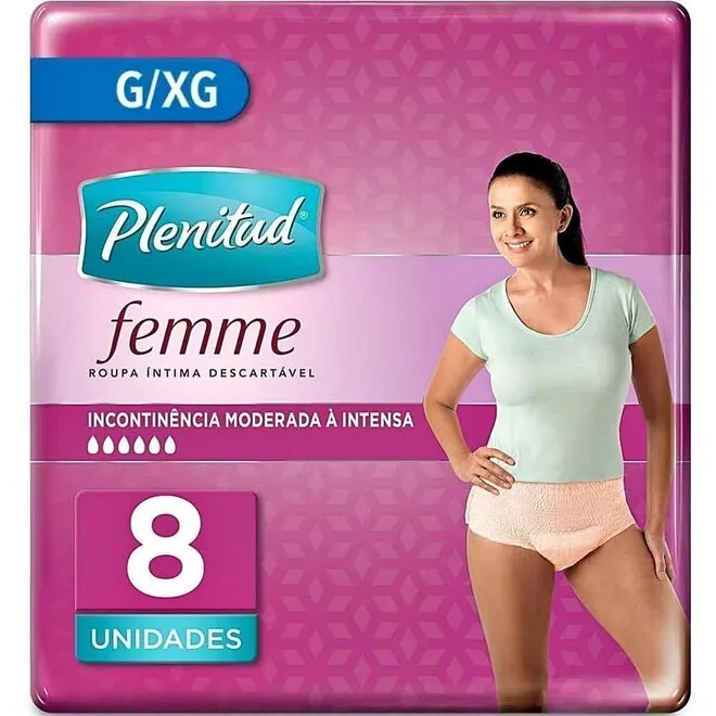 Roupa Íntima Femme Plenitud G/Xg 8Un