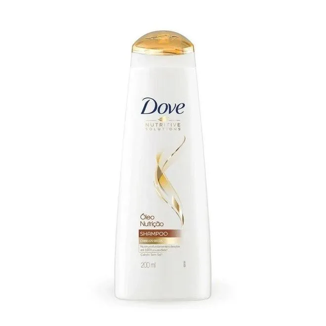 Shampoo Dove Nutrição Frasco 200ml