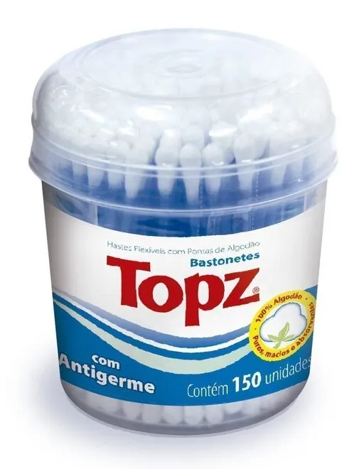 BASTONETES POTE TOPZ C/150UN (TOP)