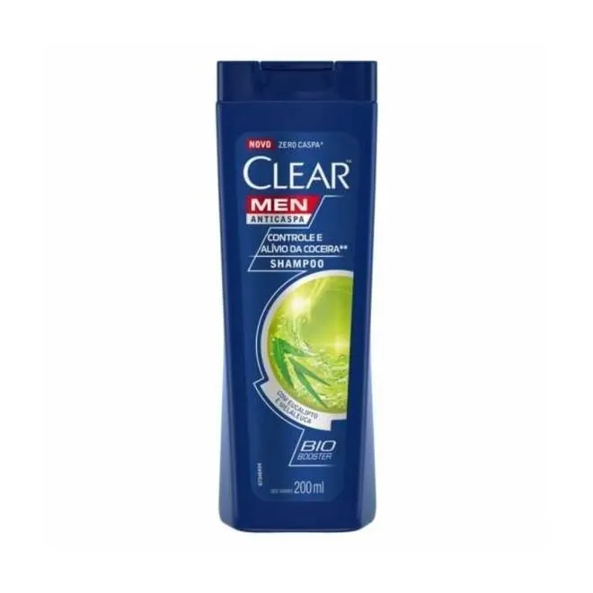 Shampoo Clear Controle da Coceira Com 200ml