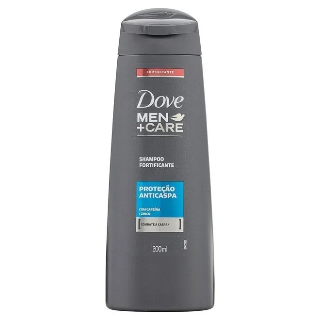 Shampoo Dove Men+Care Proteção Anticaspa Frasco 200ml