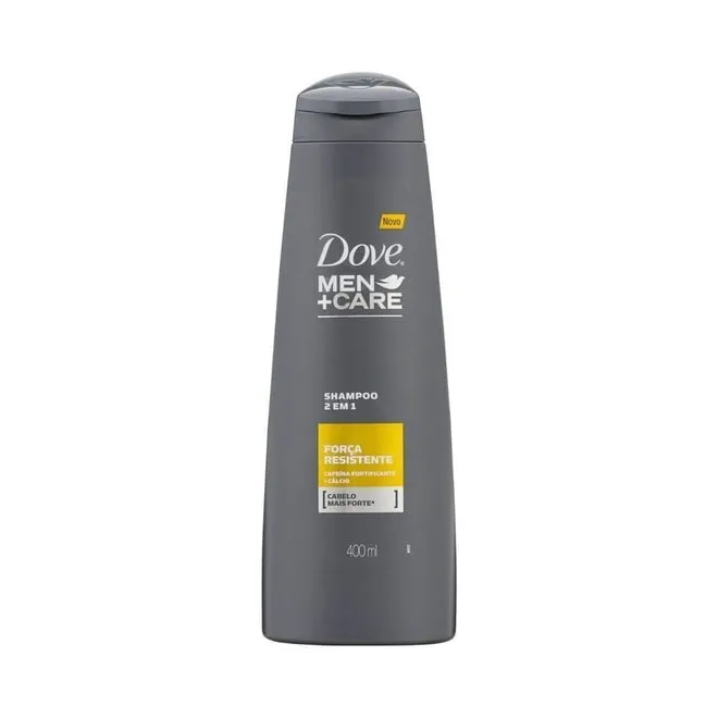 Shampoo Men+Care 2 em 1 Força Resistente 400ml - DOVE