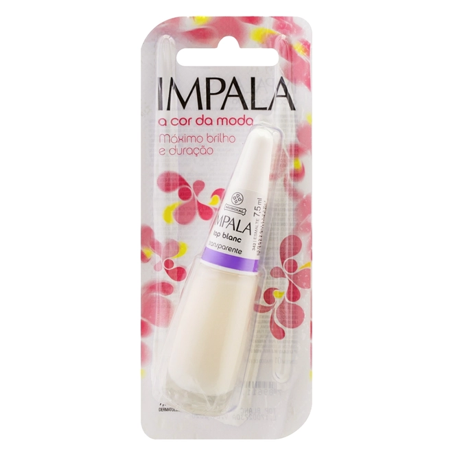Esmalte Cremoso Top Blanc 7.5 ml - IMPALA