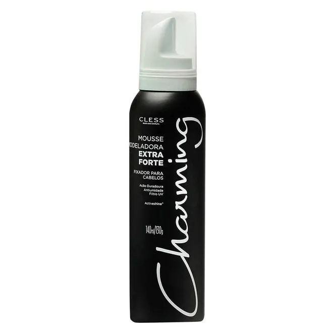 MOUSSE CHARMING MODEL BLACK C/140ML