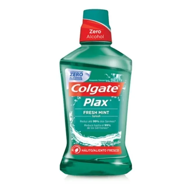 Enxaguante Bucal Plax Fresh Mint Leve500mlPague350ml-COLGATE