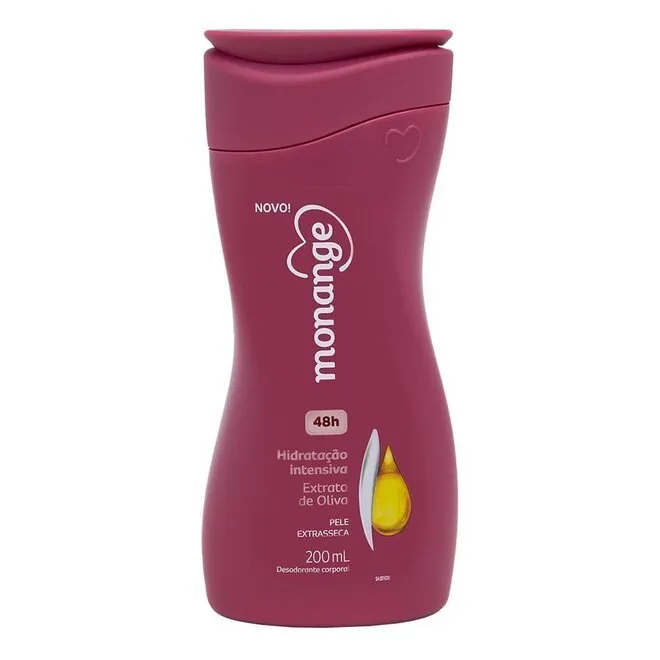 Loção Hidratante Monange Pele Extra Seca 200ml