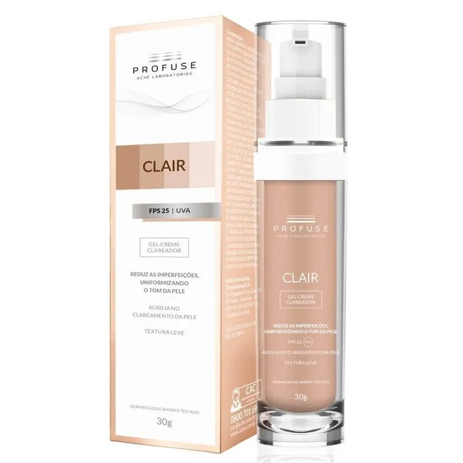 Clair Gel Clean Clareador 30G (Profuse)