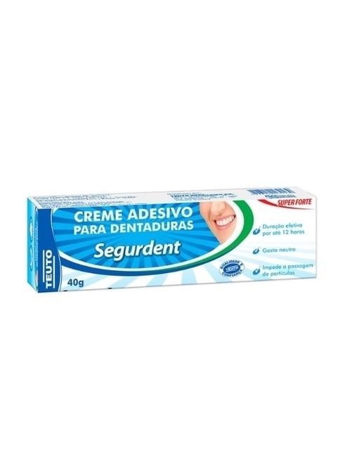 Creme Adesivo para Dentaduras Segurdent 40g