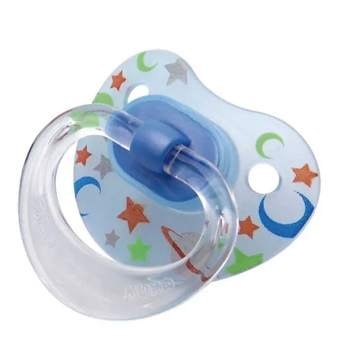 Chupeta Kuka Premium Col B Sil Ort Azul N.2