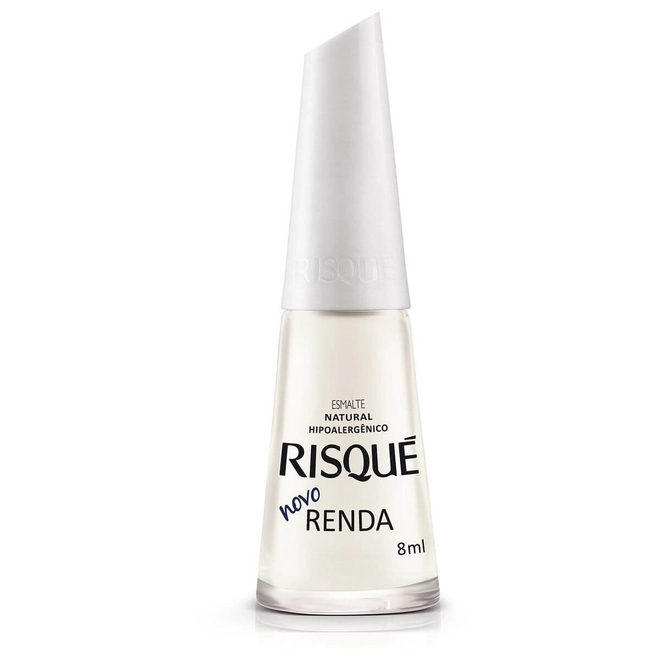 Esmalte Risqué Renda Natural 8ml
