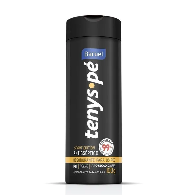 Desodorante Pó p/ os Pés Baruel Tenys Pé Sport Edition 100g