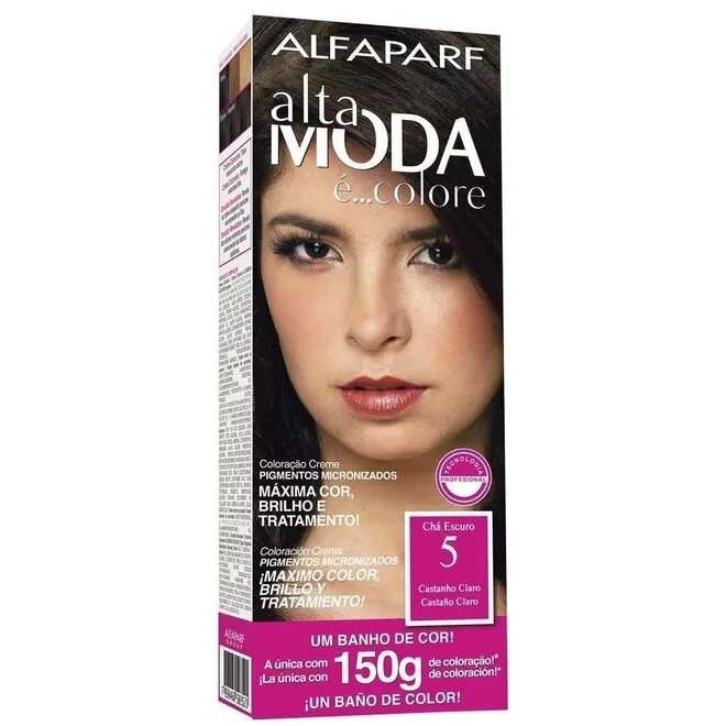 Coloração Alta Moda Castanho Claro 50 150G