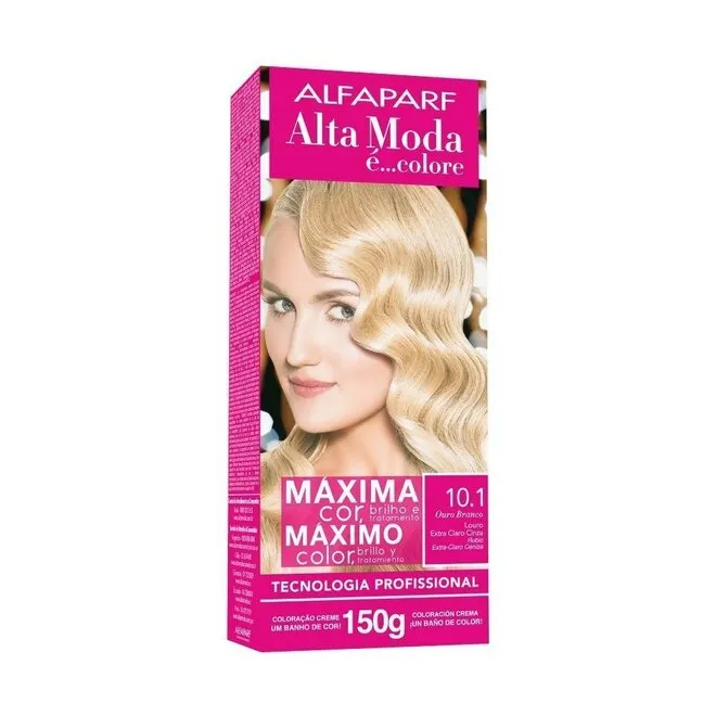 Coloração Alta Moda Louro Ext Clar Cin 101 150G