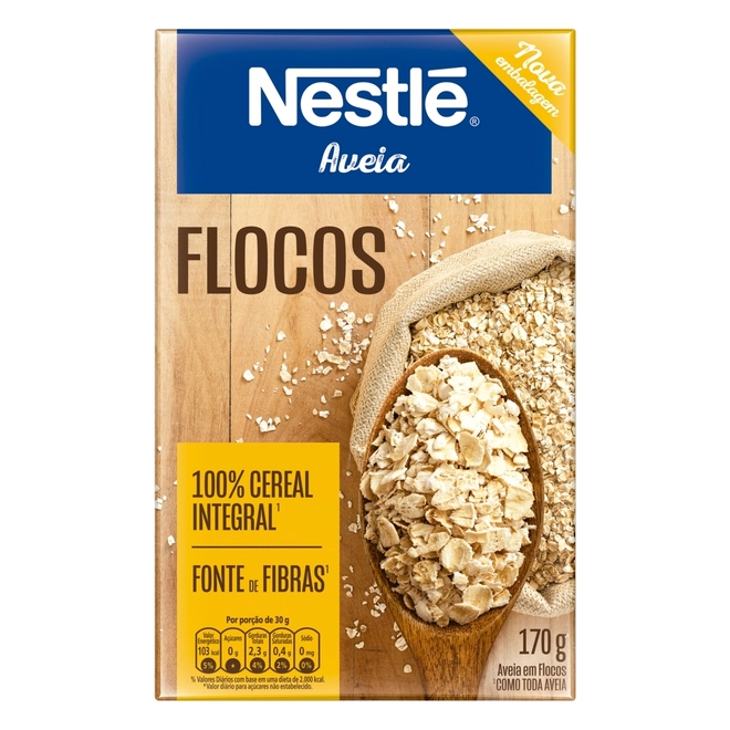 Aveia Em Flocos Nestlé 170G