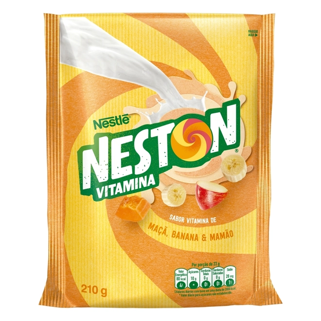 NESTON NESTLE VITAMINA MAMAO BN 210G