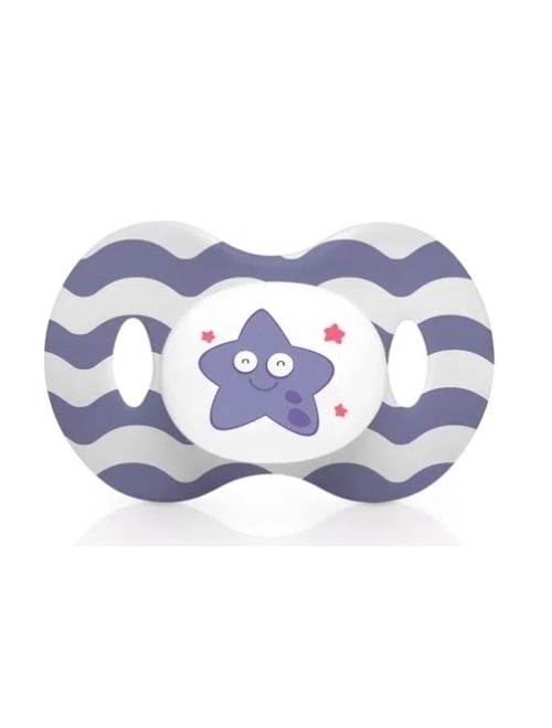 Chupeta Multikids Ocean Pp Ortoflex Roxa Tam.1