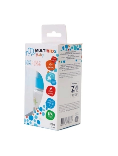 Mamadeira Boys&Girls Pp Ortonat Azul 125ml