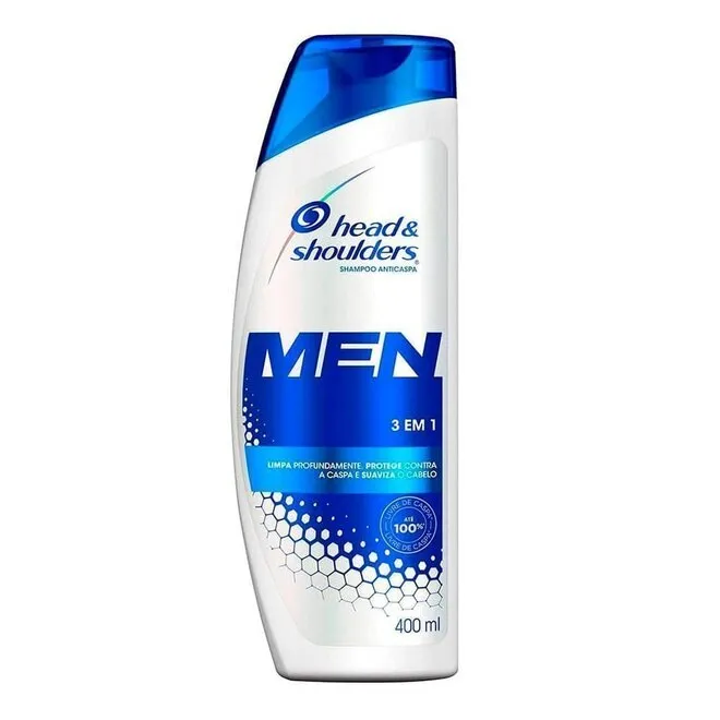 Shampoo Anticaspa Head & Shoulders Men 3Em1 400Ml