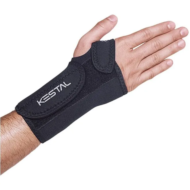 MUNHEQUEIRA C/TALA PUNHO BILATERAL PRETO