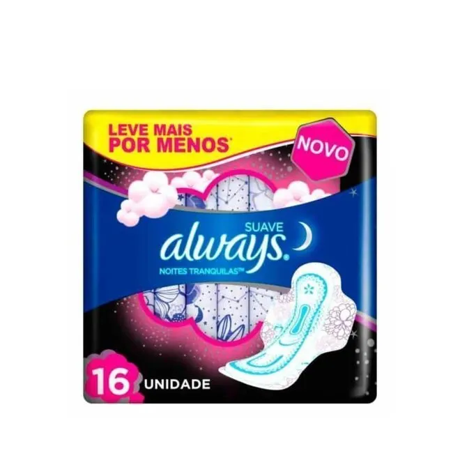 Absorvente Always Noite Tranq Sv C/A L16P14