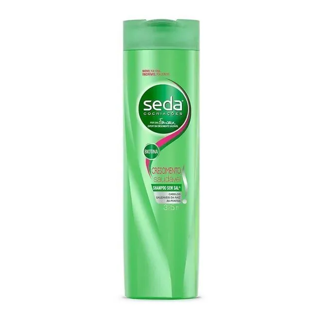 Shampoo Crescimento Saúdavel Seda 325Ml