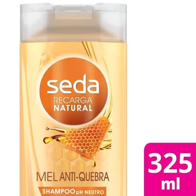 Shampoo Joias Da Natureza Mel E Aveia Seda 325Ml