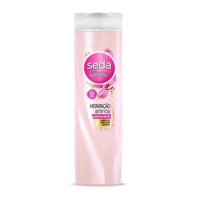 Shampoo Seda Recarga Natural Hidratação Antinós 325mL