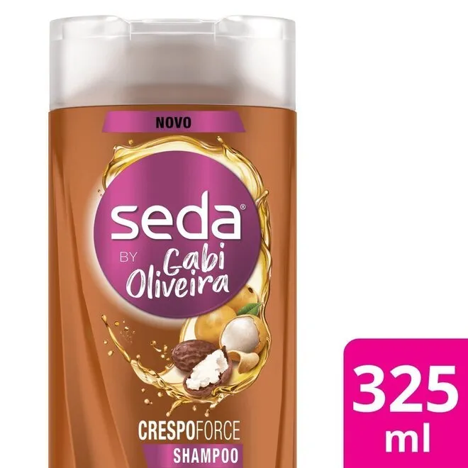 Shampoo Crespoforce By Gabi Oliveira Seda 325Ml