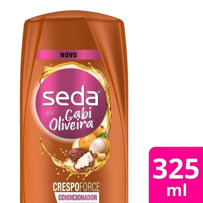 Condicionador Crespo Force By Gabi Oliveira Seda 325Ml