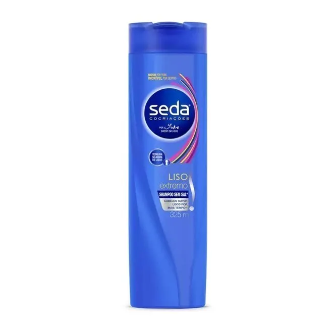 Shampoo Liso Extremo Seda 325Ml