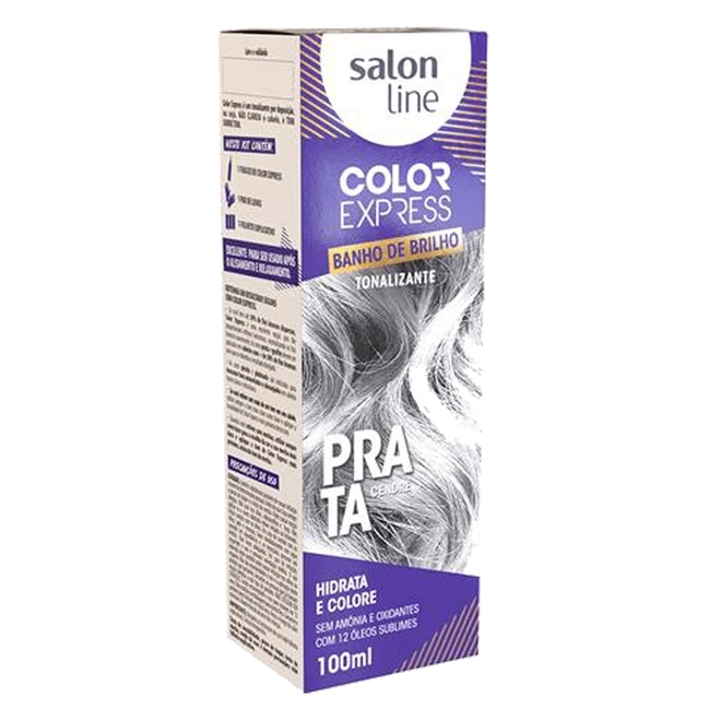 Tonalizante Salon Line Express Prata 100ml