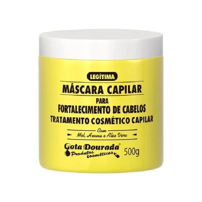 Mascara Gota Dourada Tradiconal 500g