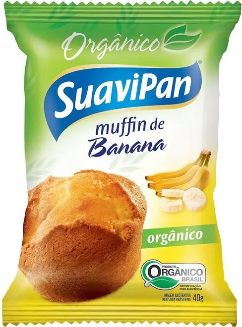 BOLINHO LIGTH SUAVIPAN MUFIN BAN ORG 40G