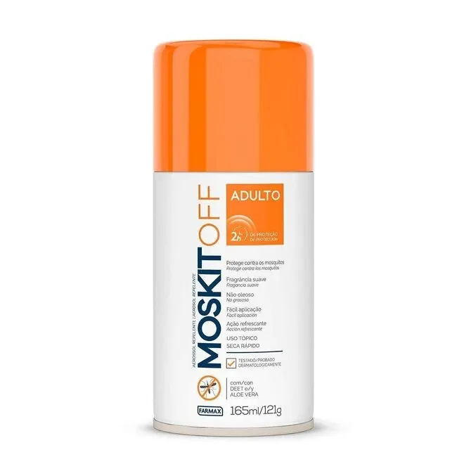 Repelente Aerossol Farmax Moskitoff 165ml