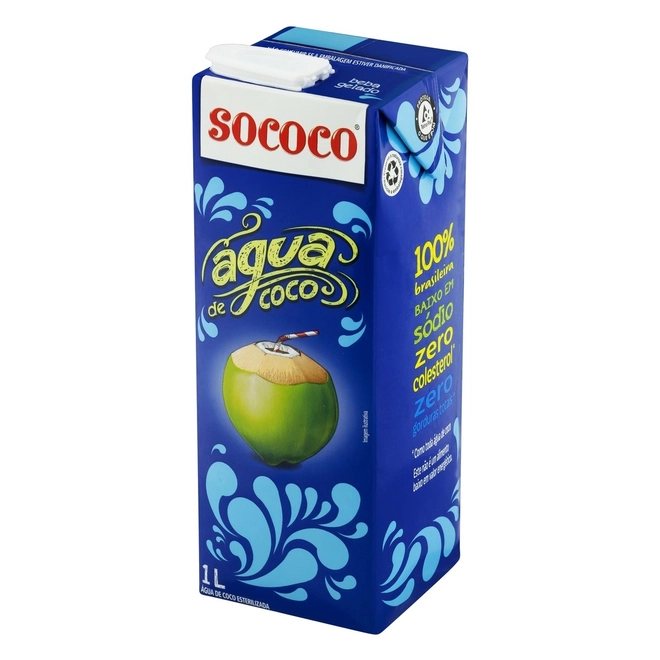 Agua De Coco Sococo 1L