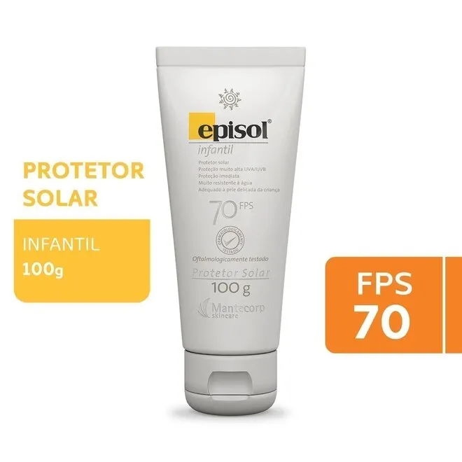 Protetor Solar Episol Infense Fps 70 100G (Hpd)