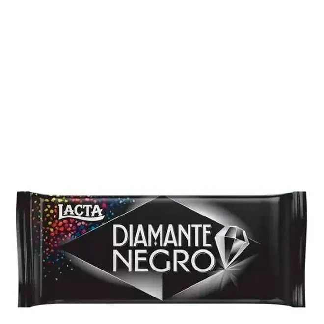 CHOC DIAMANTE NEGRO 90G C/1UN