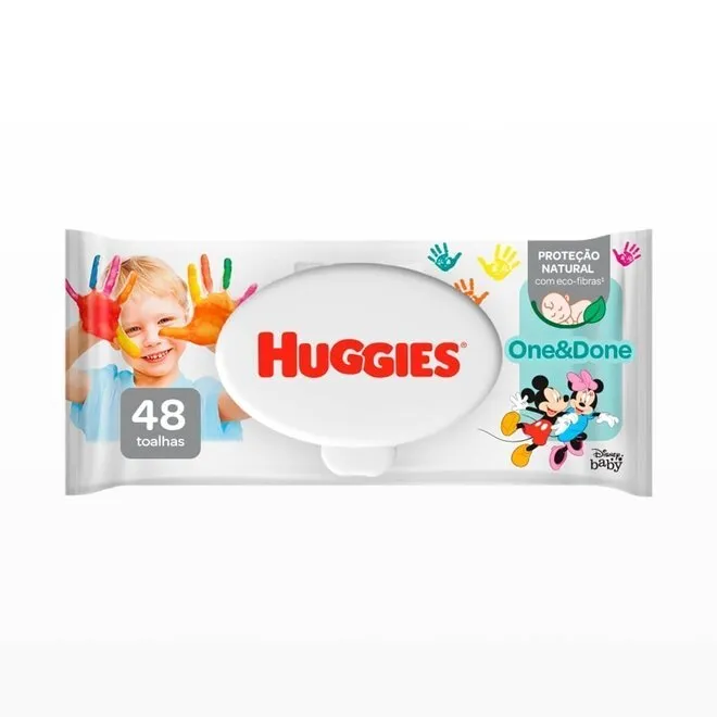 Lencos Umedecidos Huggies One&Done Com 48 Unidades