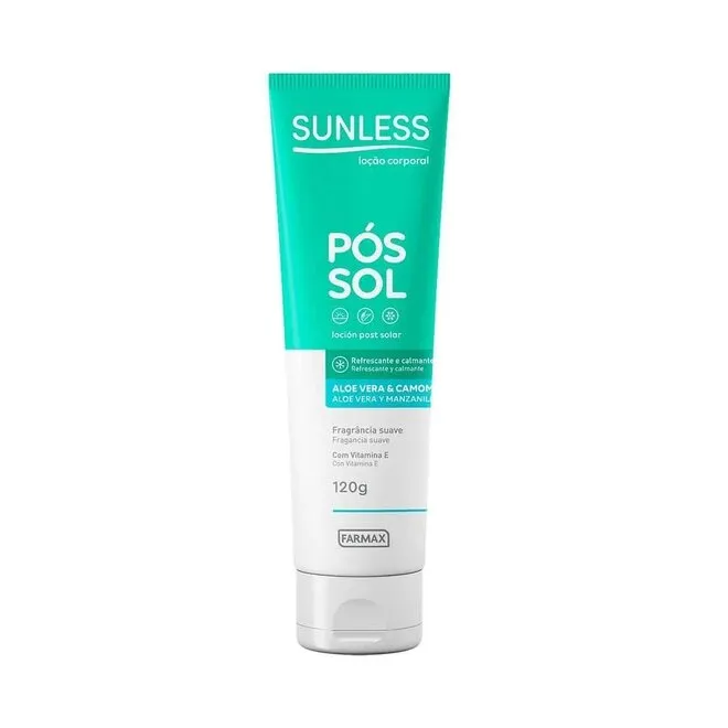 Loção Hidratante Pos Sol Sun Aloe/Camo 120ml