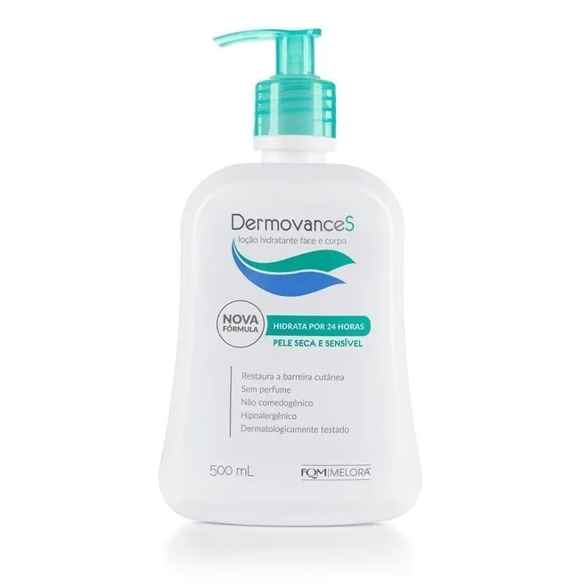 Dermovance S Hidratante Face E Corpo 500Ml