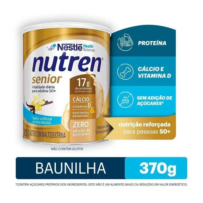 Nutren Sênior Baunilha 370g